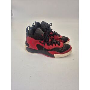 Nike Air Jordan Pro RX Gym High Top Basketball Sneakers Boys Size 6.5Y Red Black
